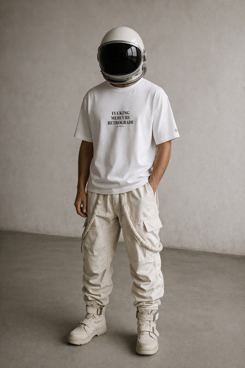 Fucking Mercury Retrograde | Cosmic Thick Cotton Tee